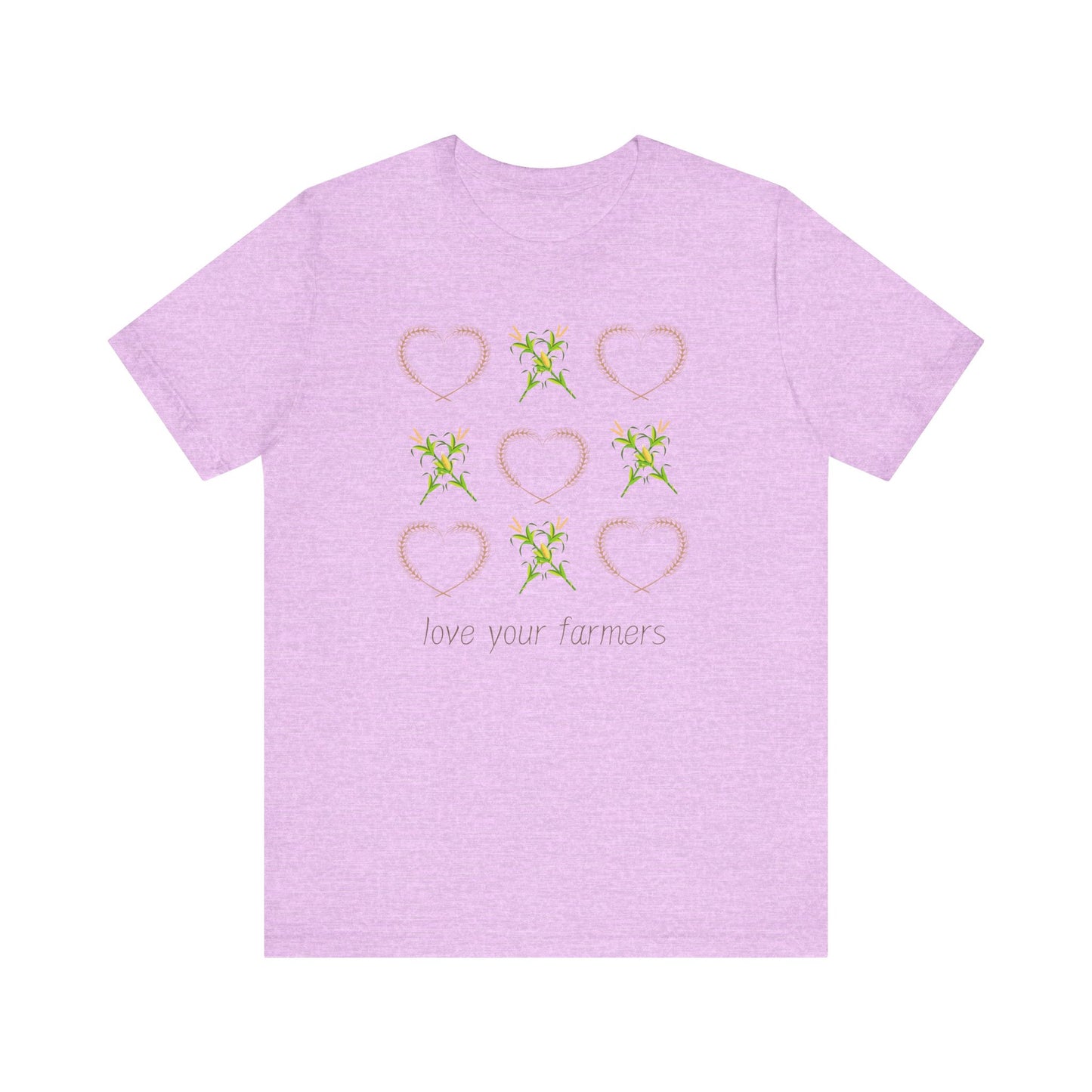 XOXO- Love Your Farmers - Adult Unisex Jersey Short Sleeve Tee