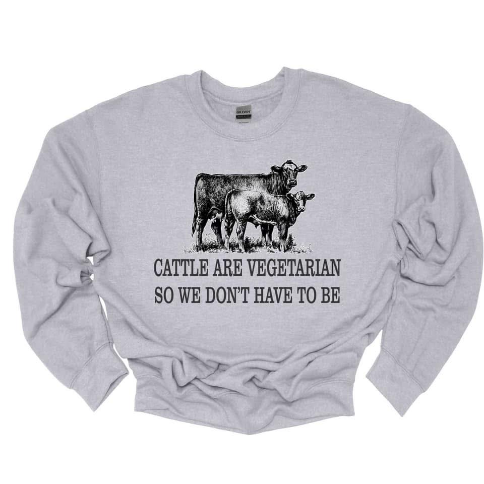 Cattle Are Vegetarian
