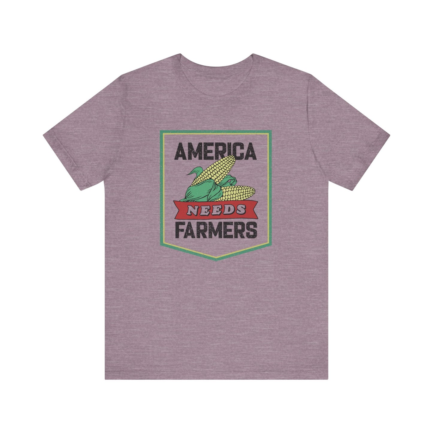 America Needs Farmers Unisex Tee - Bella and Canvas