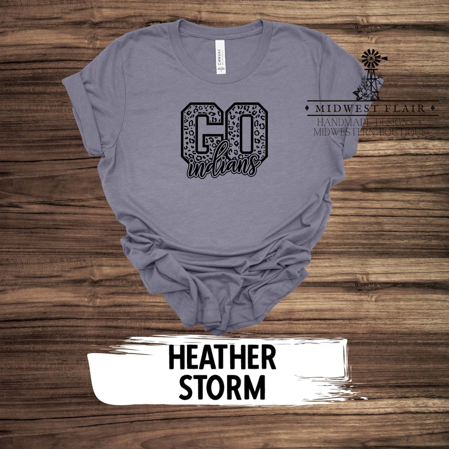 GO Indians- Graphic T-Shirt