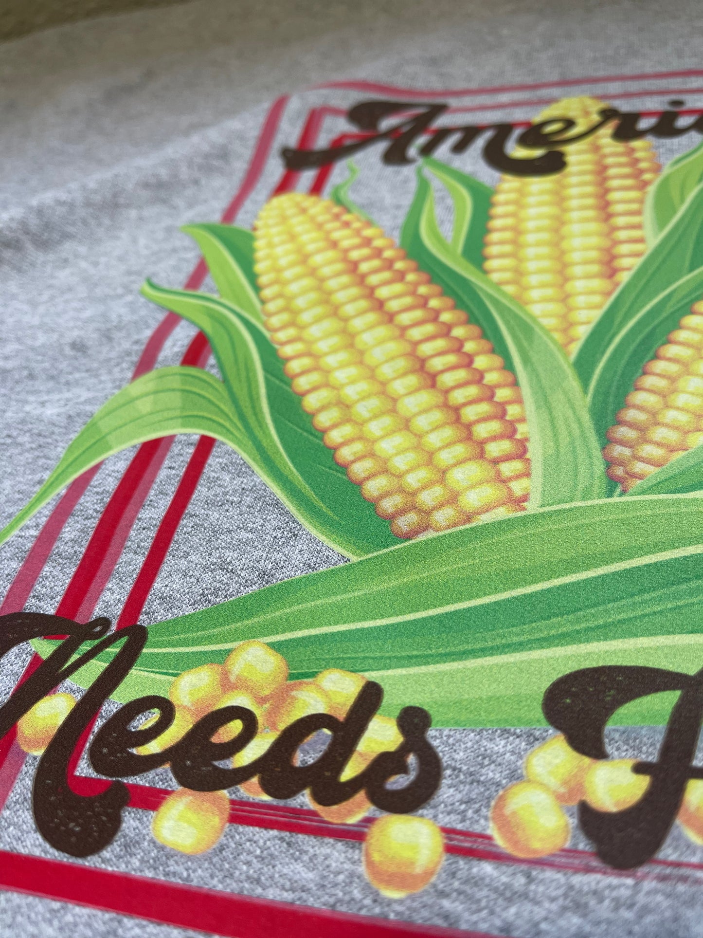 America Needs Farmers- Crewneck