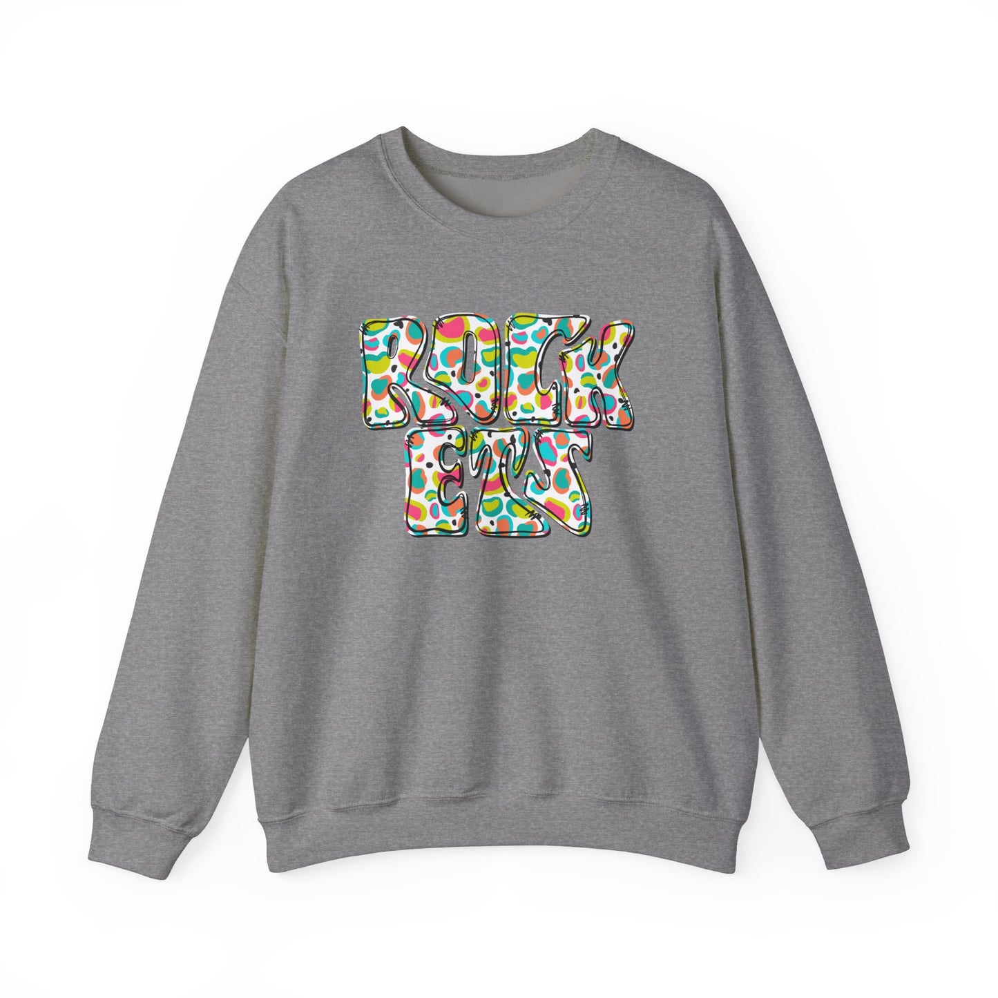 Colorful Rockets- Unisex Heavy Blend™ Crewneck Sweatshirt