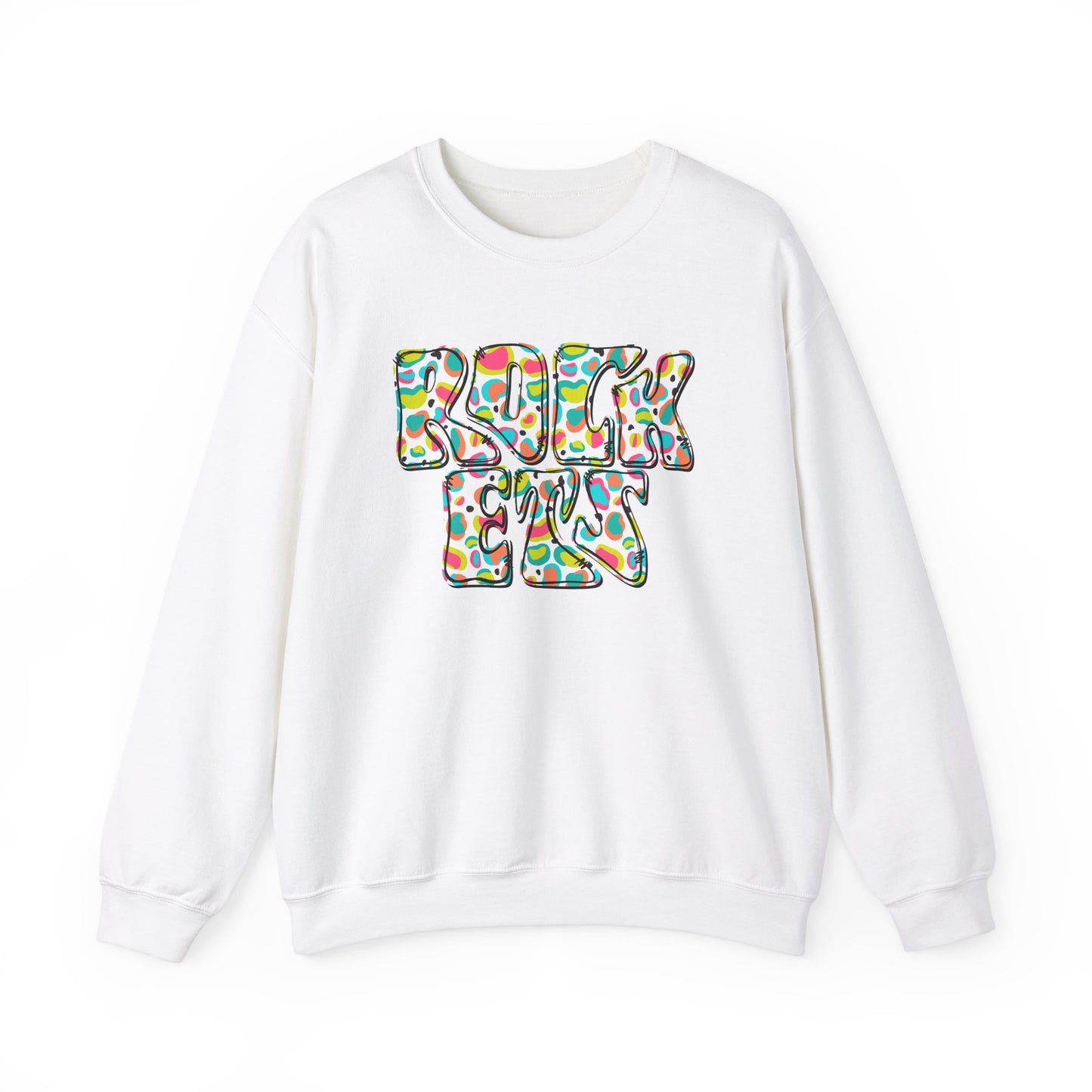 Colorful Rockets- Unisex Heavy Blend™ Crewneck Sweatshirt