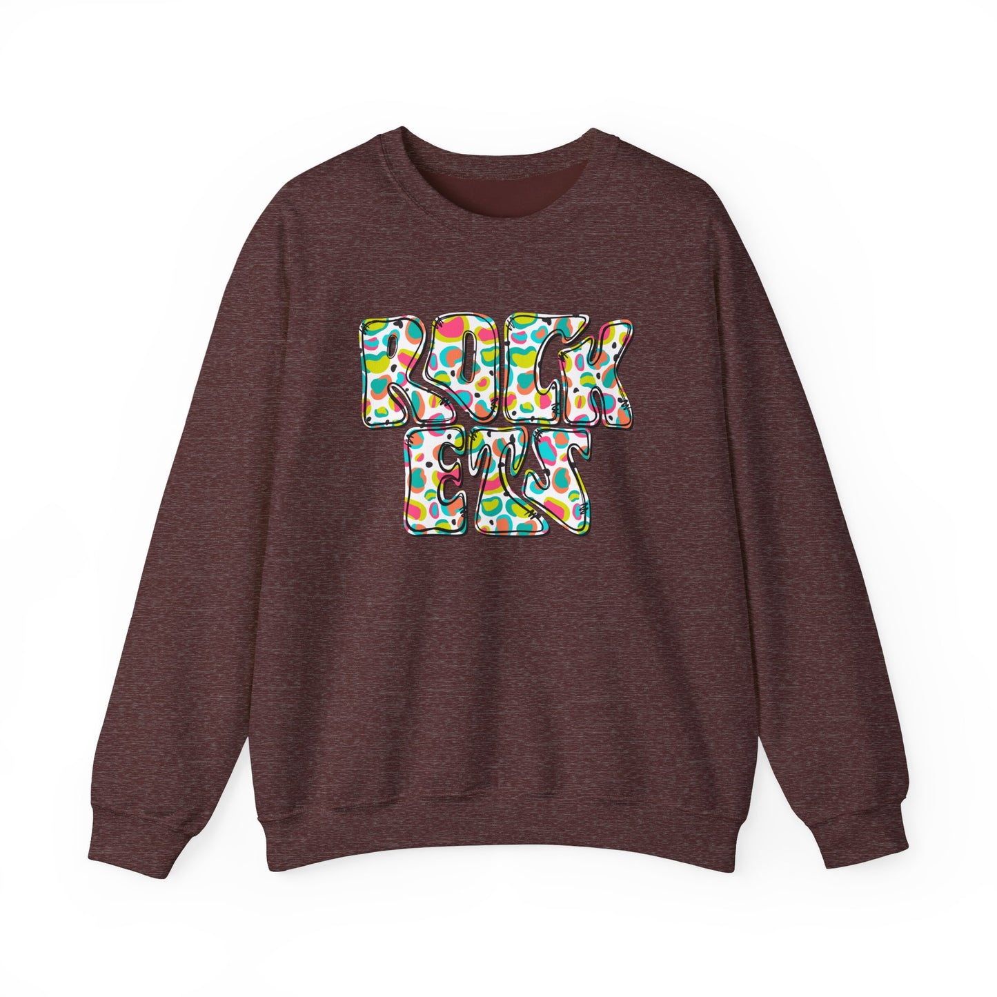 Colorful Rockets- Unisex Heavy Blend™ Crewneck Sweatshirt