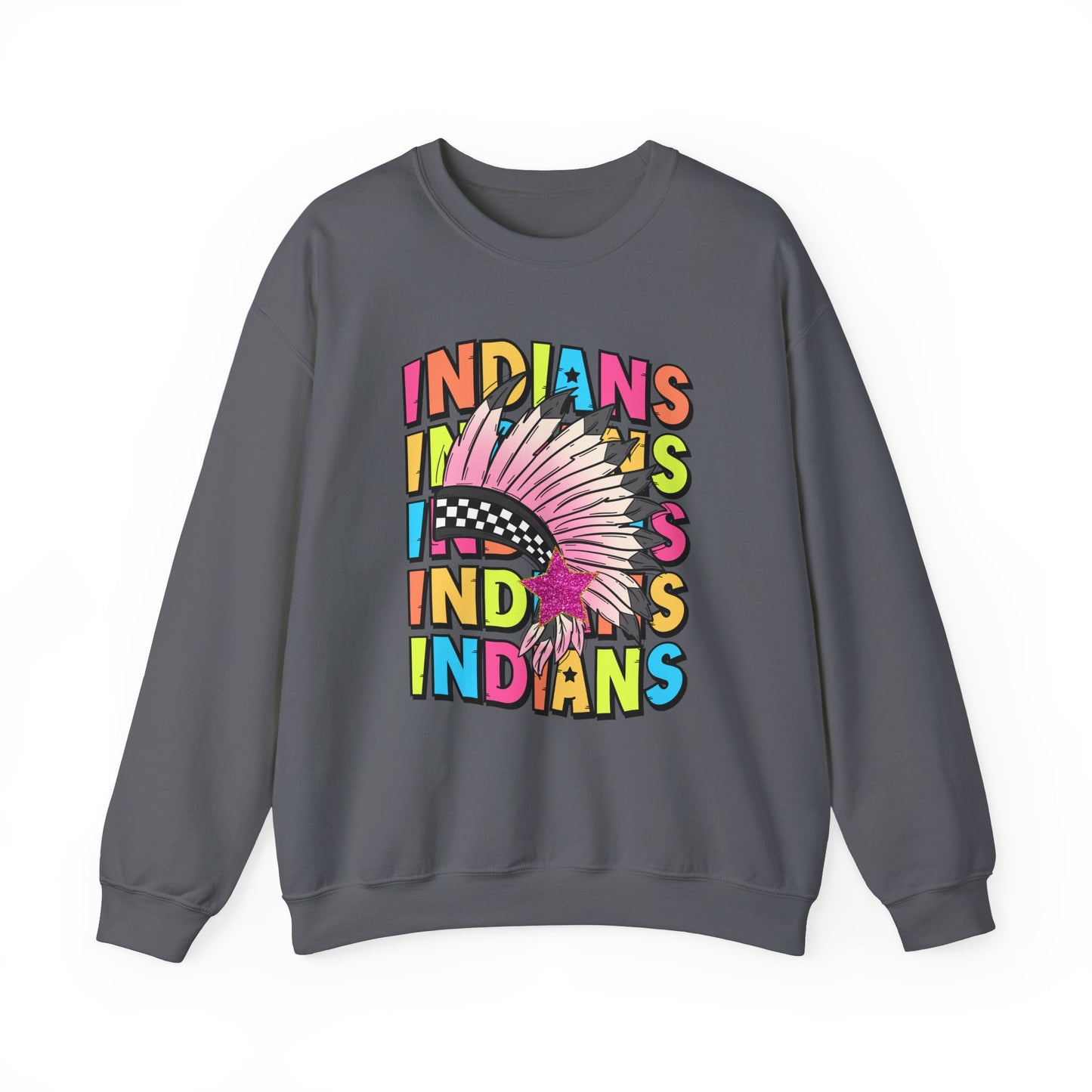 Indians- Unisex Heavy Blend™ Crewneck Sweatshirt