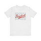 Baseball Words- Adult Unisex Jersey Short Sleeve Tee