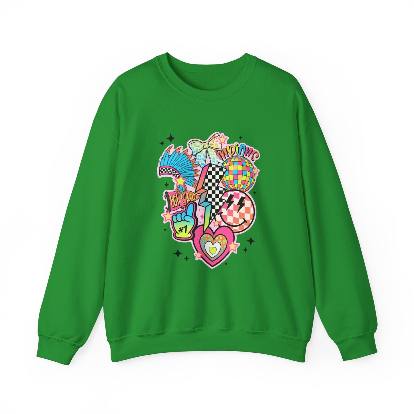 Indians- Unisex Heavy Blend™ Crewneck Sweatshirt
