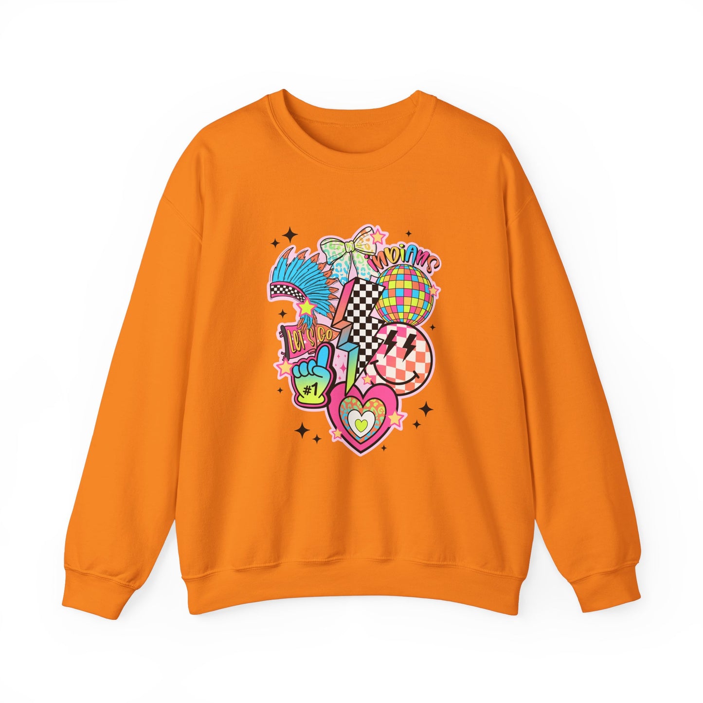 Indians- Unisex Heavy Blend™ Crewneck Sweatshirt