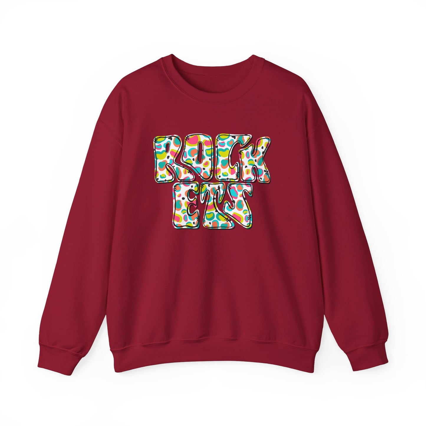 Colorful Rockets- Unisex Heavy Blend™ Crewneck Sweatshirt