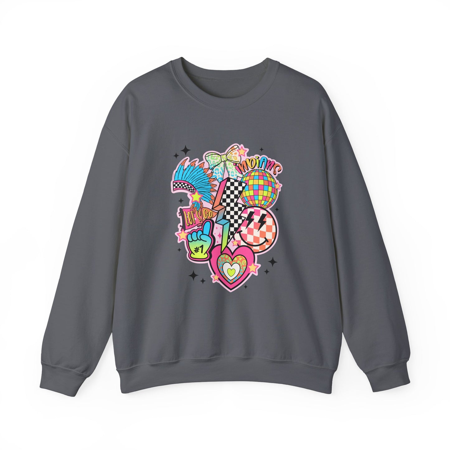 Indians- Unisex Heavy Blend™ Crewneck Sweatshirt