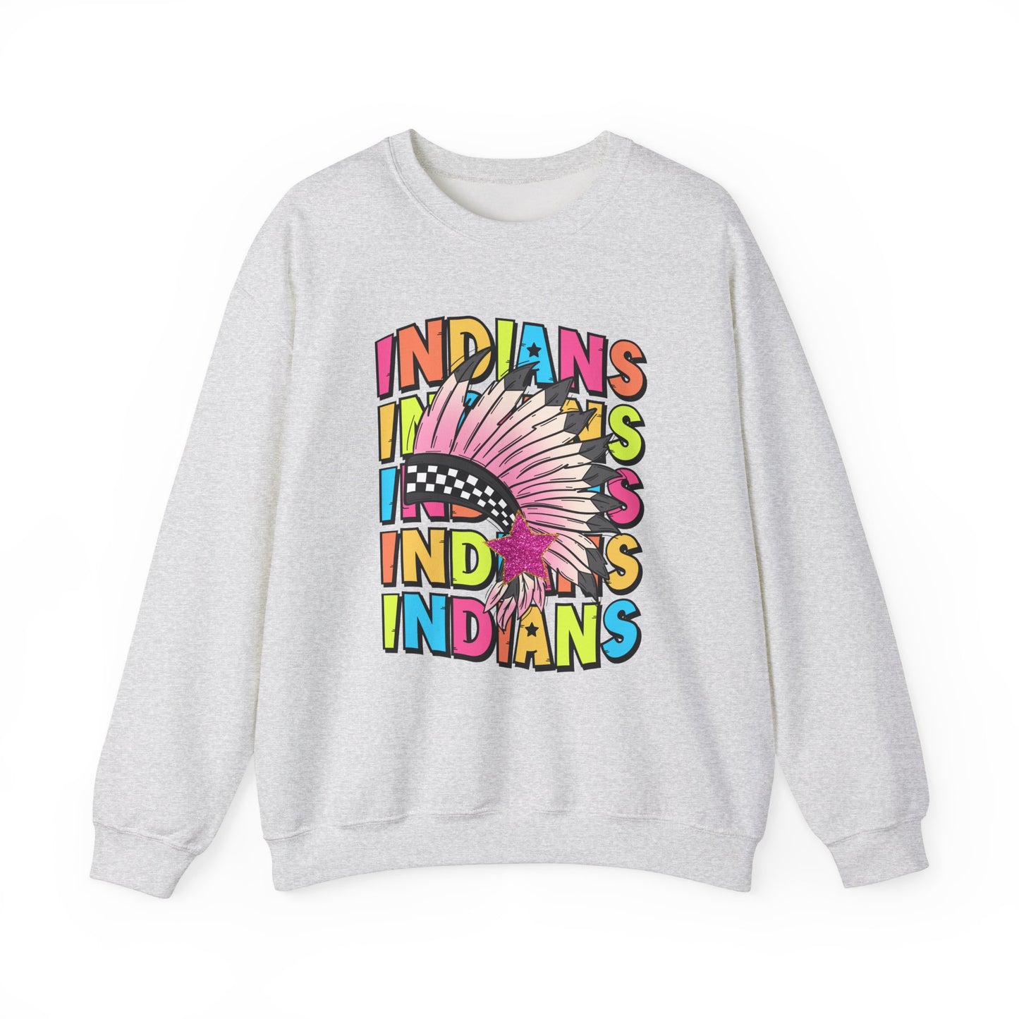 Indians- Unisex Heavy Blend™ Crewneck Sweatshirt