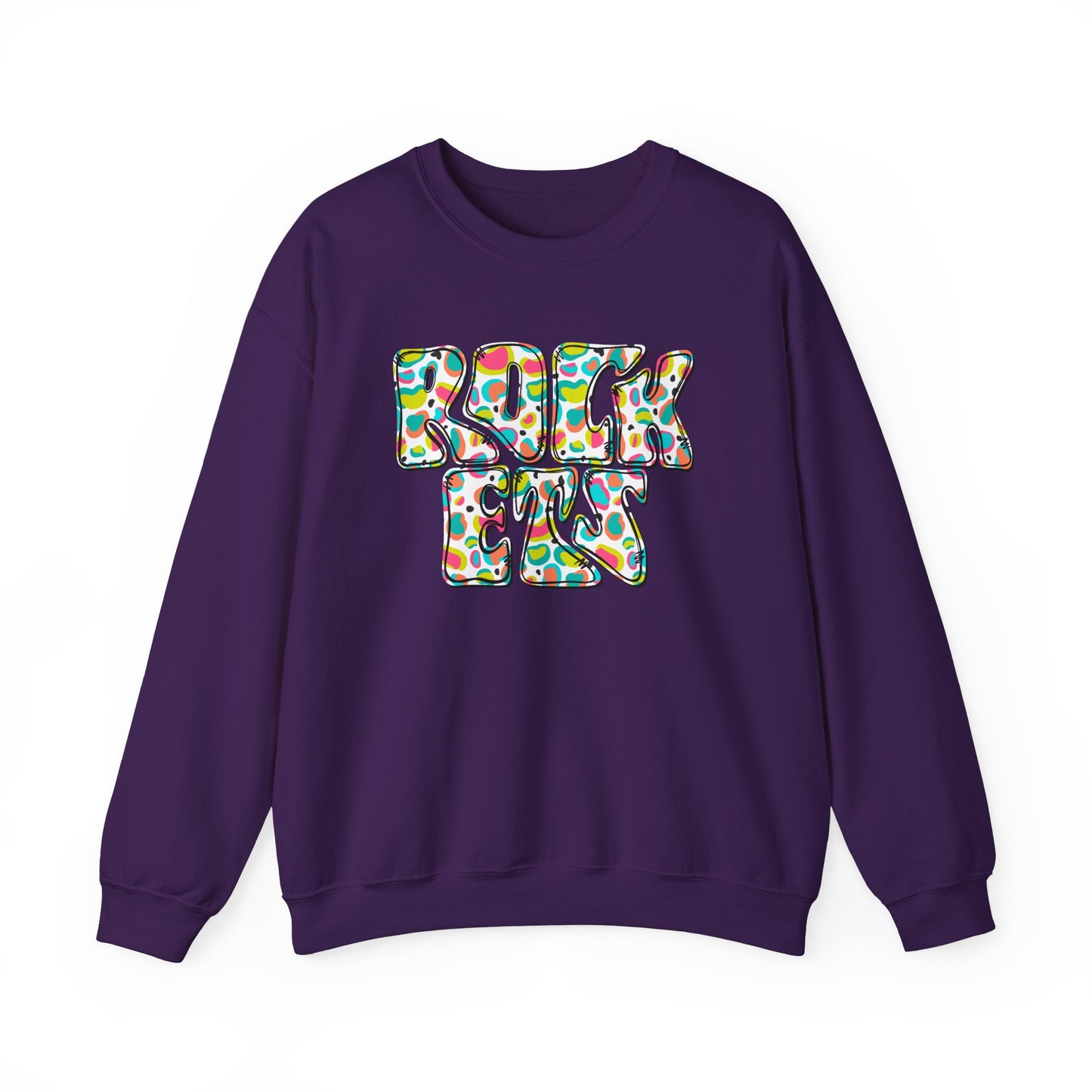 Colorful Rockets- Unisex Heavy Blend™ Crewneck Sweatshirt