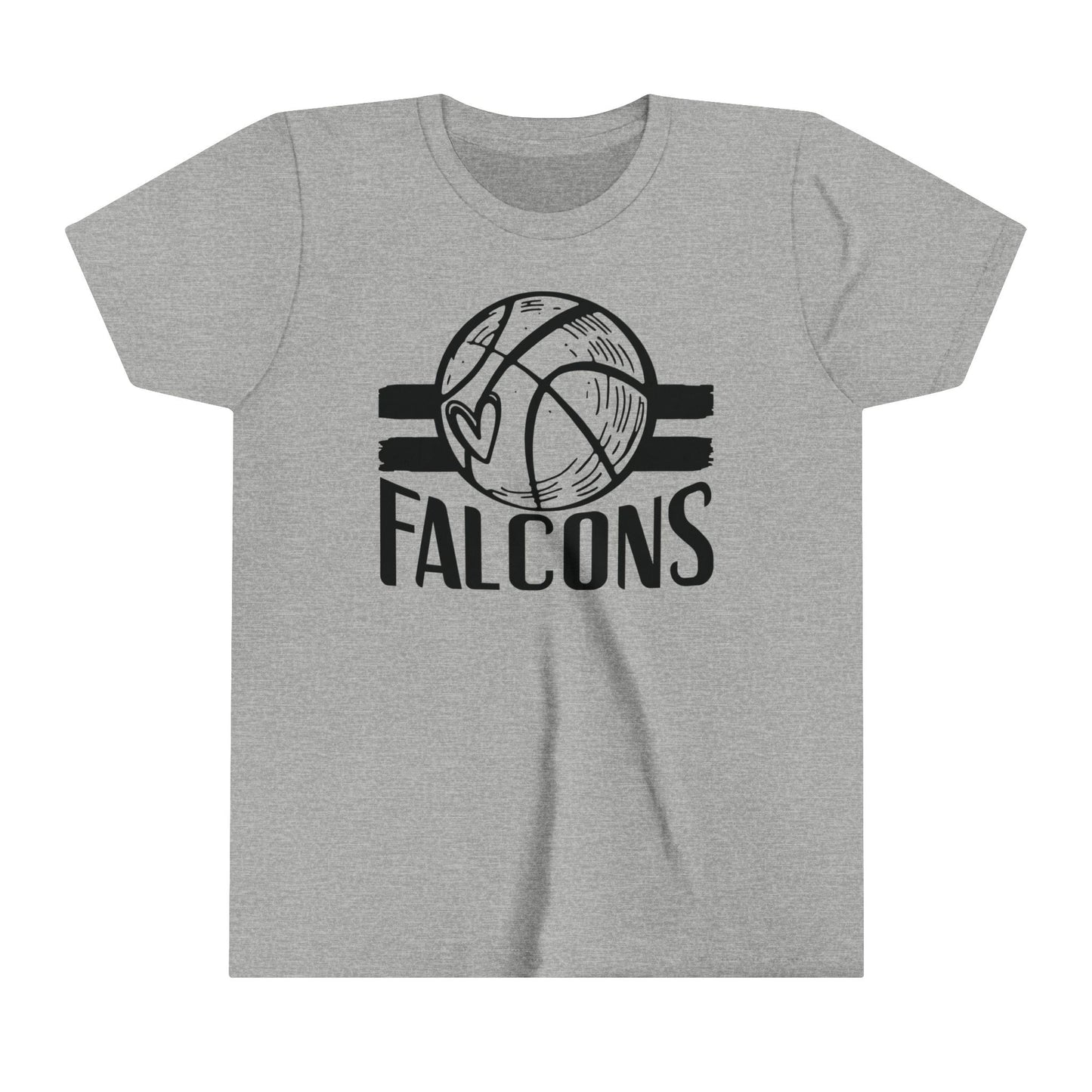 Falcons Basketball Youth Short Sleeve Tee