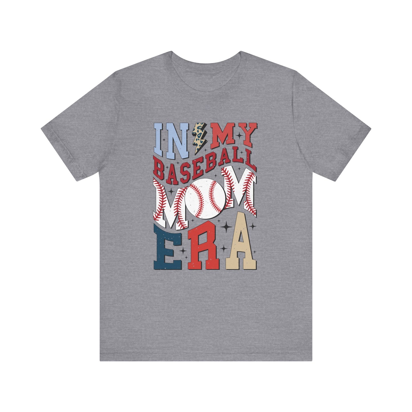 Baseball Mom- Unisex Jersey Short Sleeve Tee