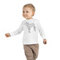 Valentine Cow - Toddler Long Sleeve Tee