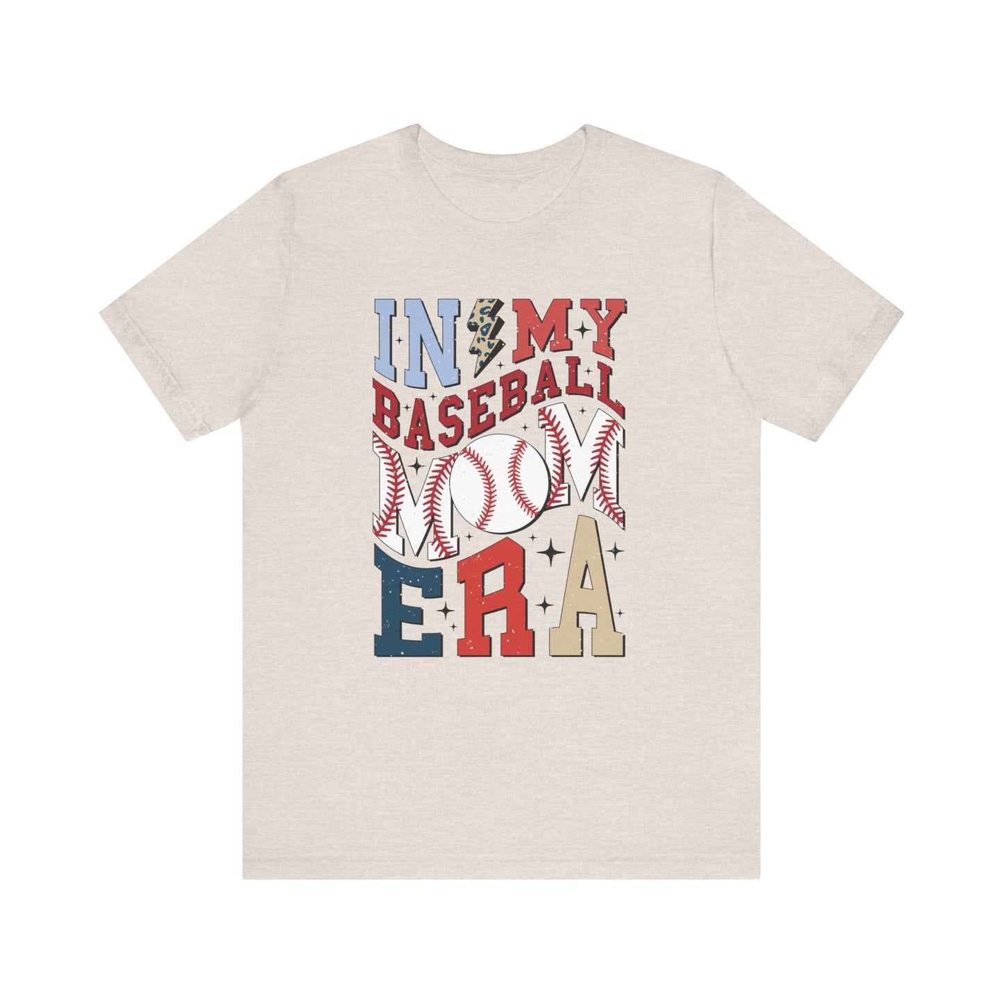 Baseball Mom- Unisex Jersey Short Sleeve Tee