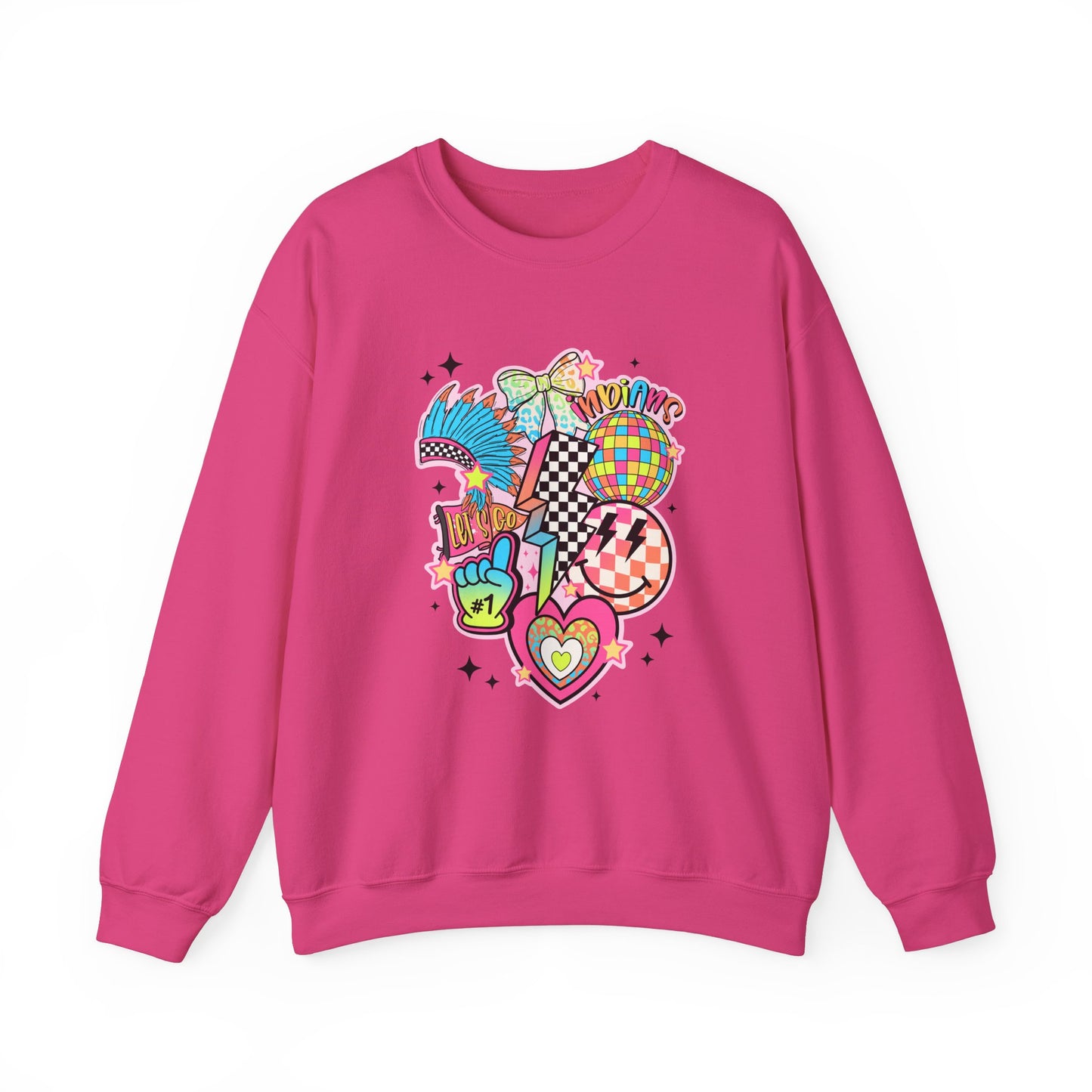 Indians- Unisex Heavy Blend™ Crewneck Sweatshirt
