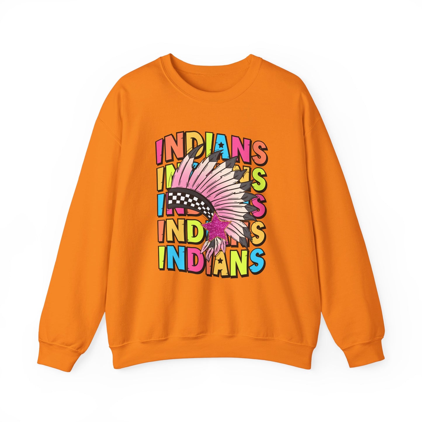 Indians- Unisex Heavy Blend™ Crewneck Sweatshirt