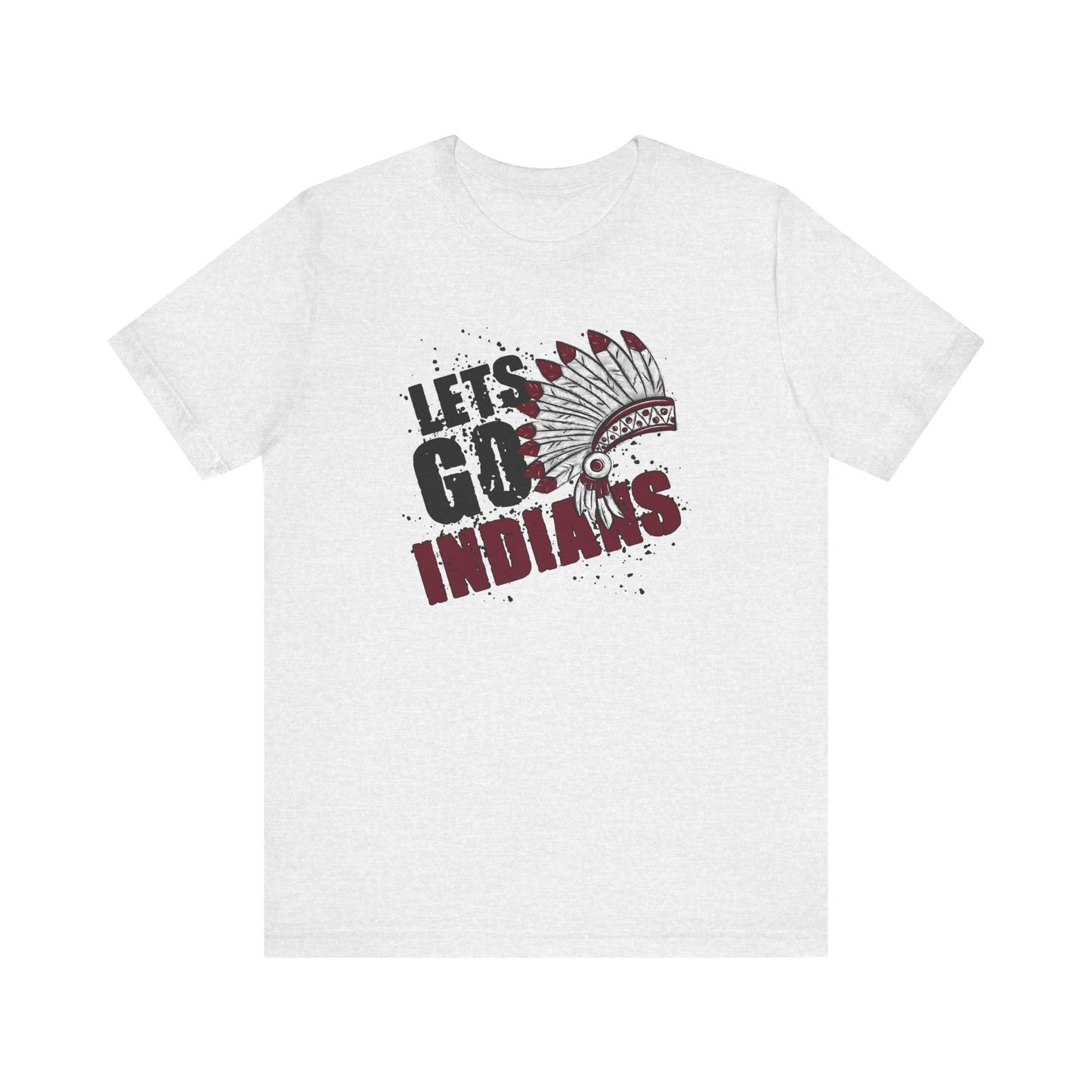 Let's Go Indians- Unisex Jersey Short Sleeve Tee