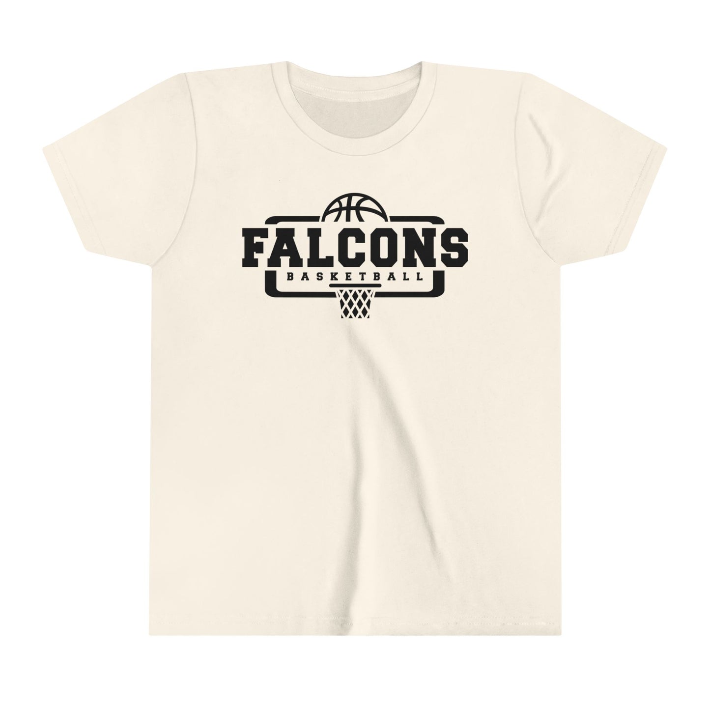 Falcons Basketball Youth Short Sleeve Tee