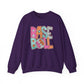 Funky Baseball- Unisex Heavy Blend™ Crewneck Sweatshirt