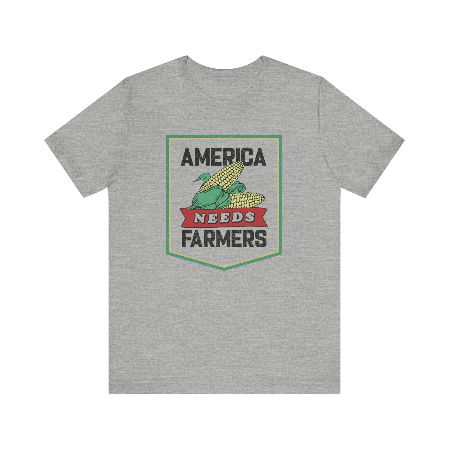 America Needs Farmers Unisex Tee - Bella and Canvas