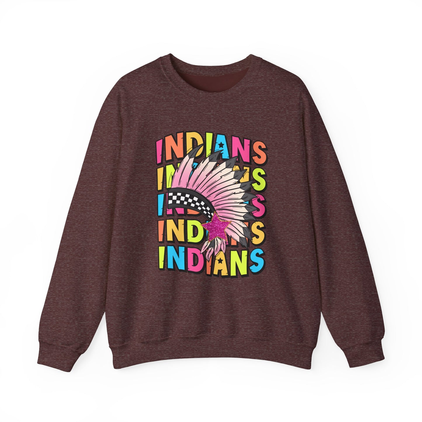 Indians- Unisex Heavy Blend™ Crewneck Sweatshirt