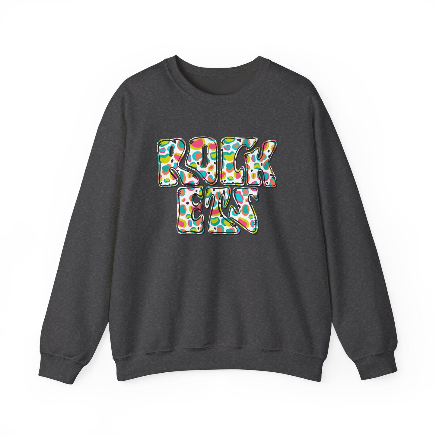 Colorful Rockets- Unisex Heavy Blend™ Crewneck Sweatshirt