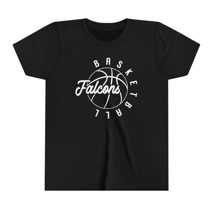 Falcons Basketball Youth Short Sleeve Tee