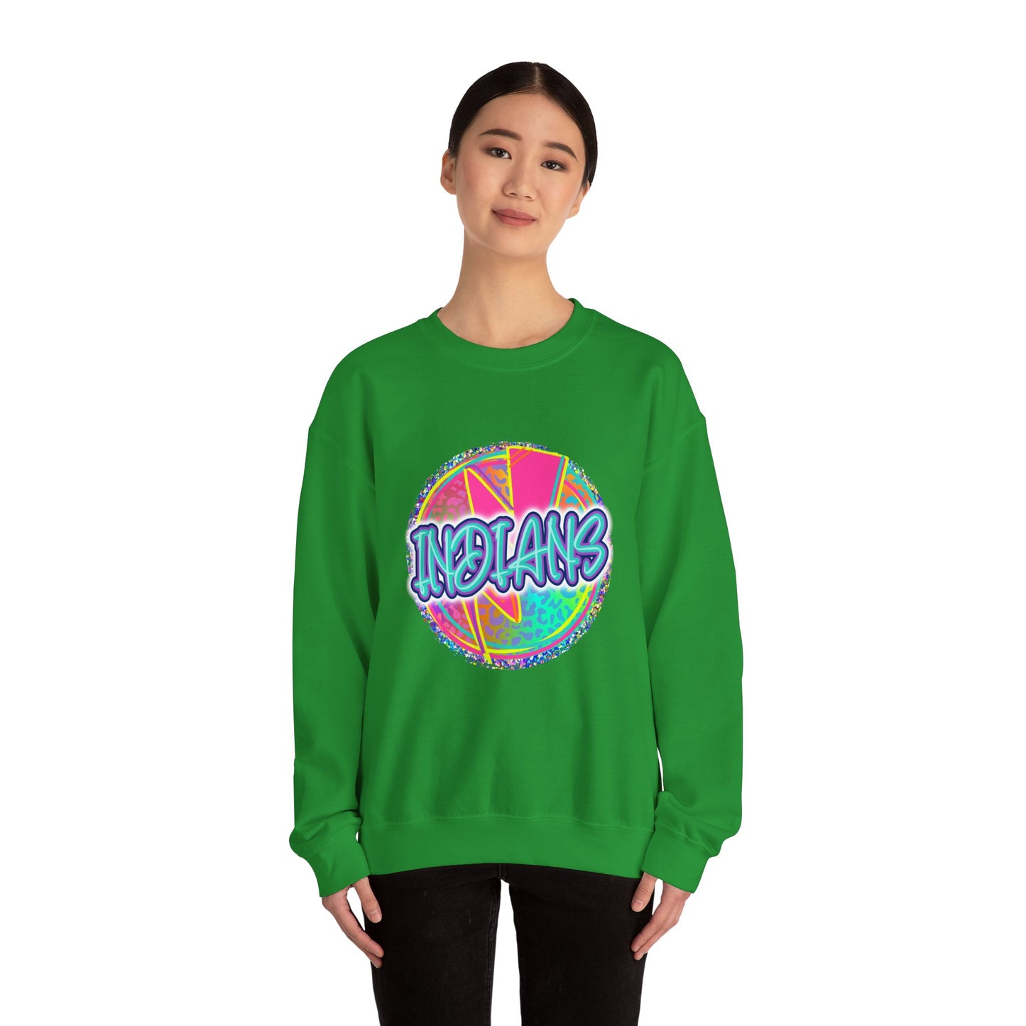 Indians- Unisex Heavy Blend™ Crewneck Sweatshirt