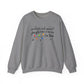Jingle Some of the Way-  Multi Color Ink- Crewneck Sweatshirt