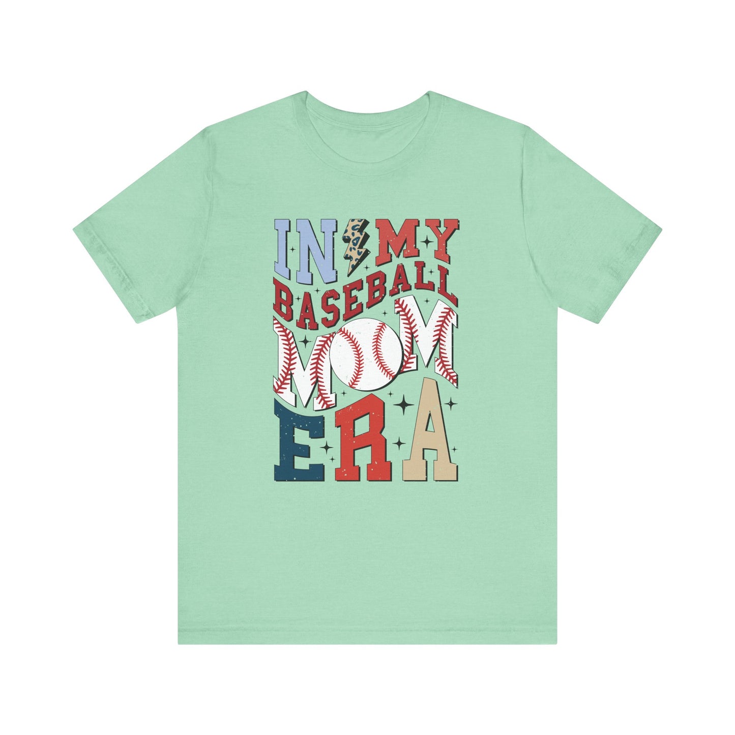 Baseball Mom- Unisex Jersey Short Sleeve Tee