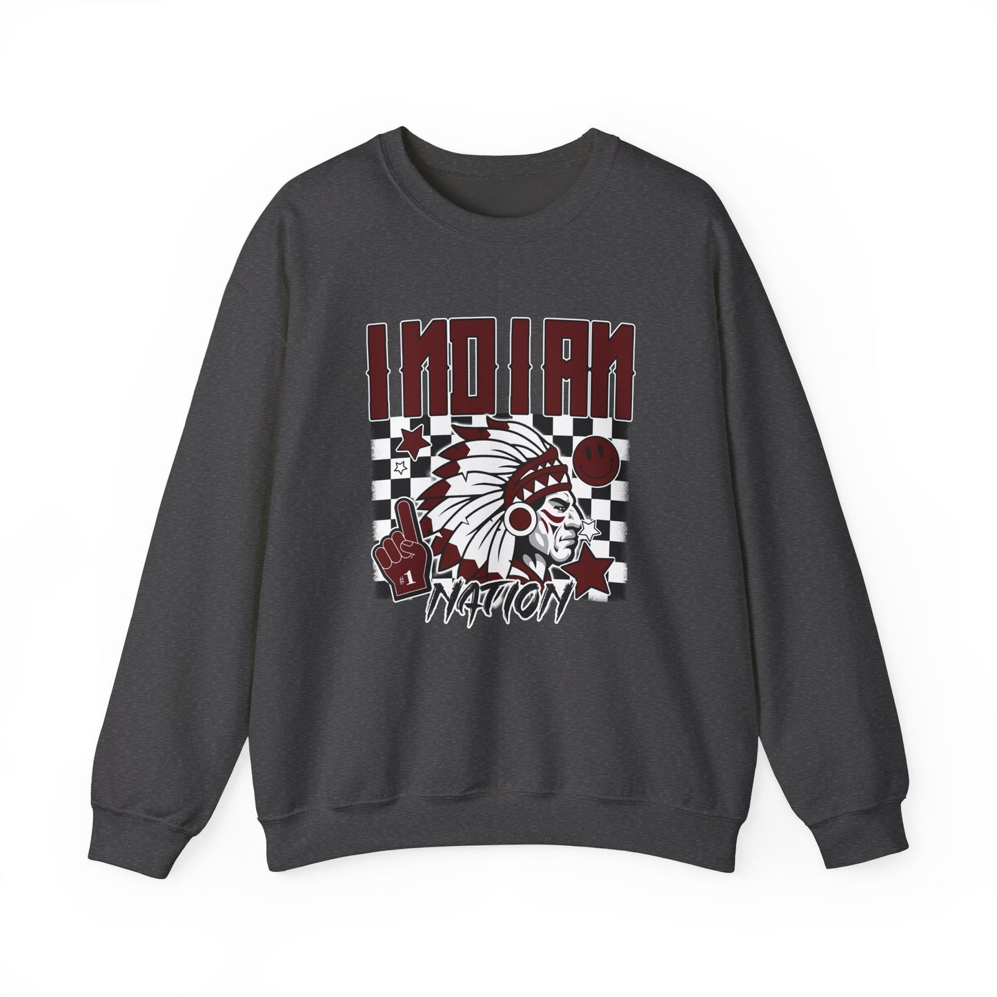 Indian Nation- Unisex Heavy Blend™ Crewneck Sweatshirt