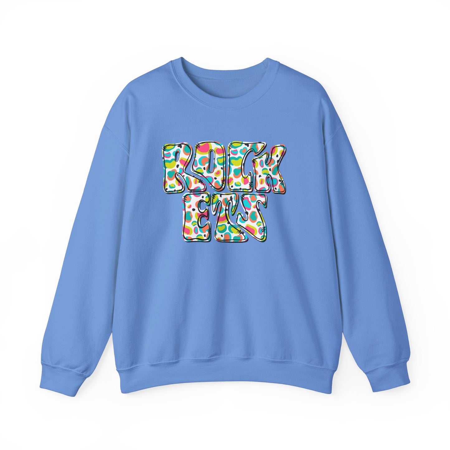 Colorful Rockets- Unisex Heavy Blend™ Crewneck Sweatshirt