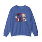 Baseball My Heart Is on That Field- Unisex Heavy Blend™ Crewneck Sweatshirt