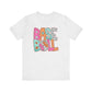Funky Baseball- Adult Unisex Jersey Short Sleeve Tee