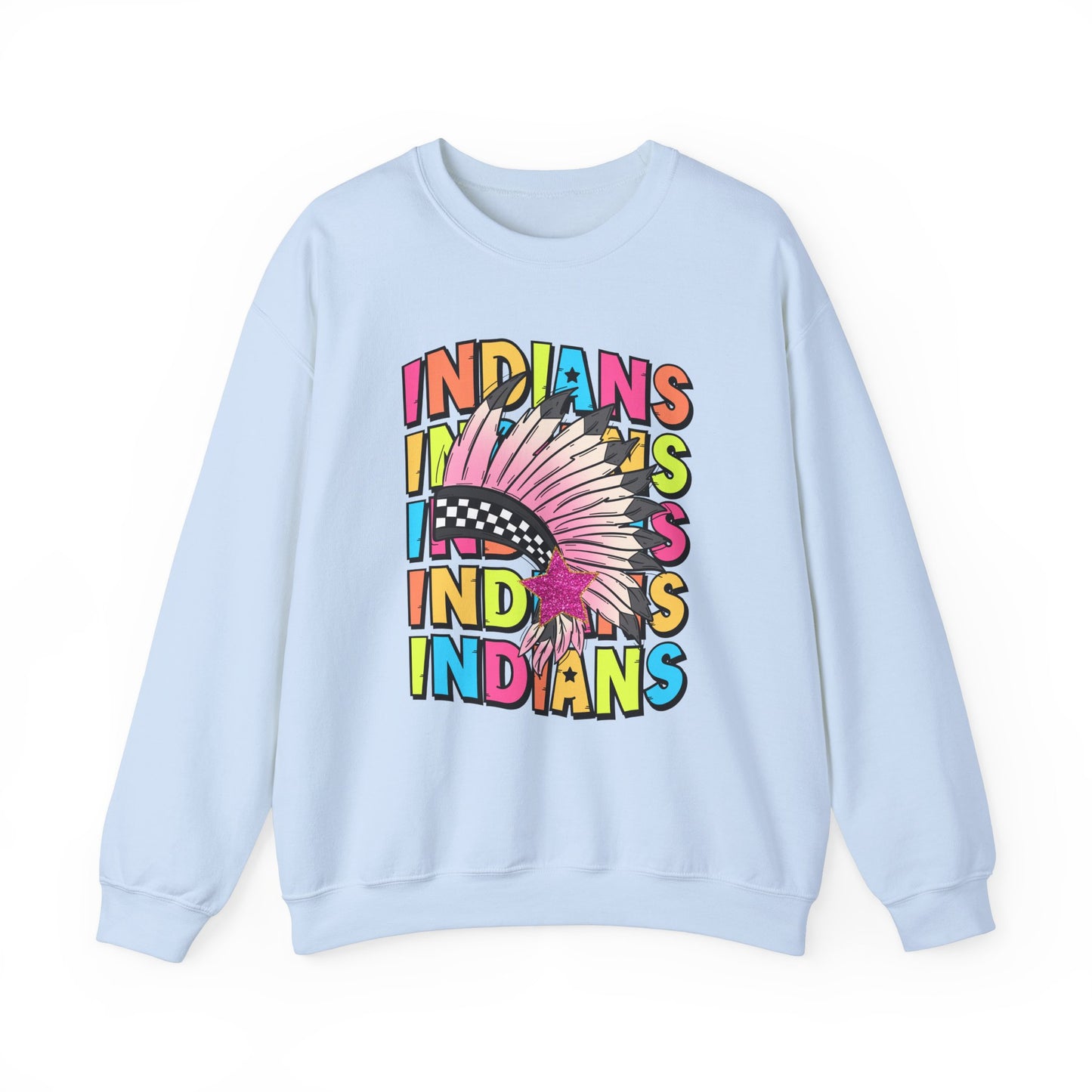 Indians- Unisex Heavy Blend™ Crewneck Sweatshirt