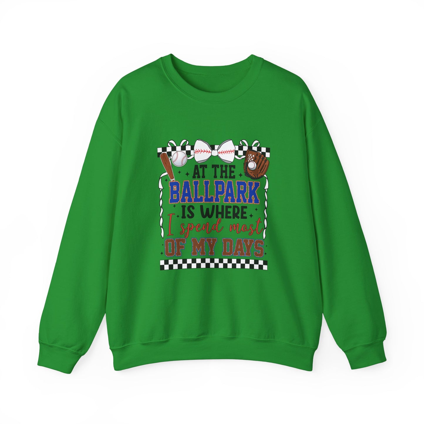 At The Ballpark- Adult Unisex Heavy Blend™ Crewneck Sweatshirt