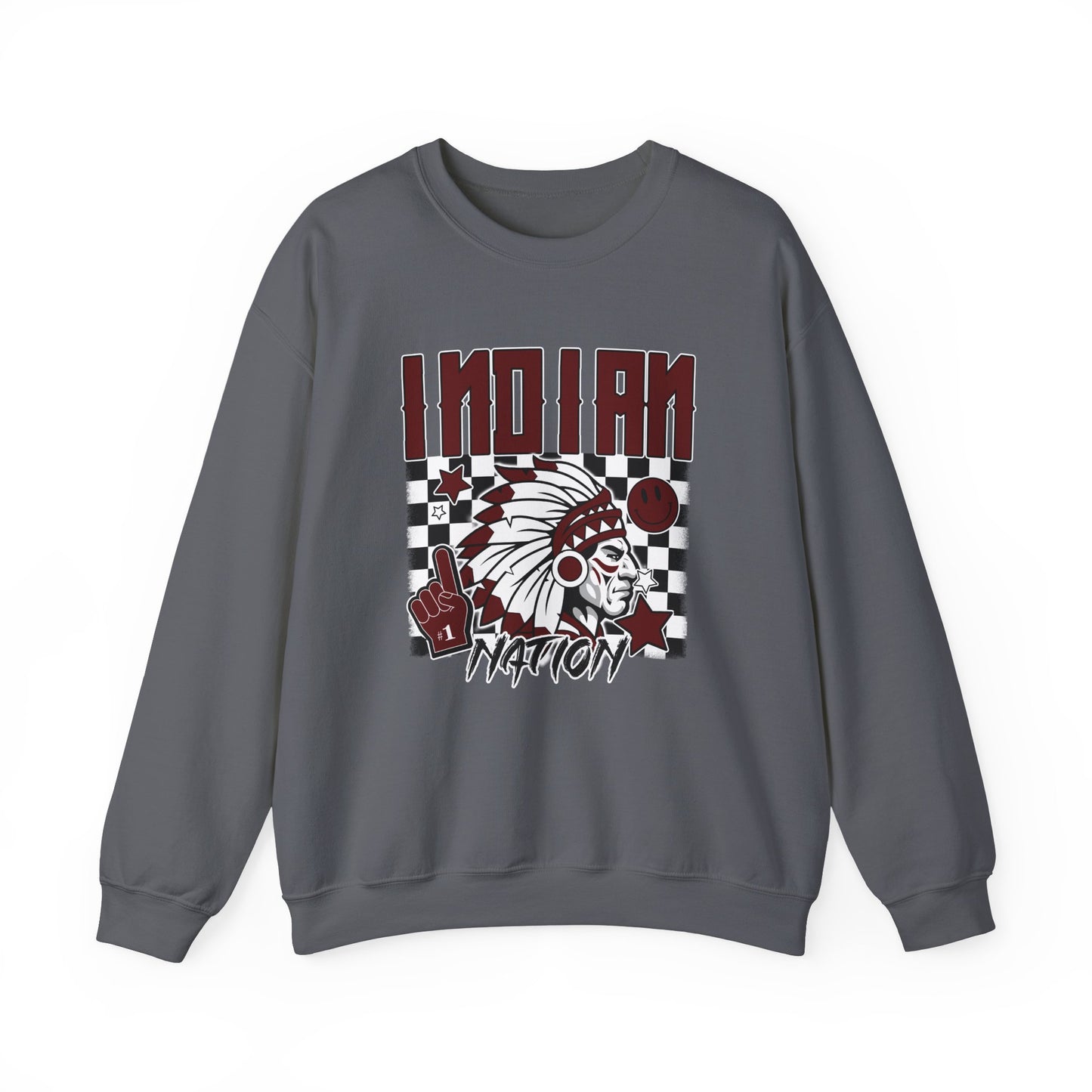 Indian Nation- Unisex Heavy Blend™ Crewneck Sweatshirt