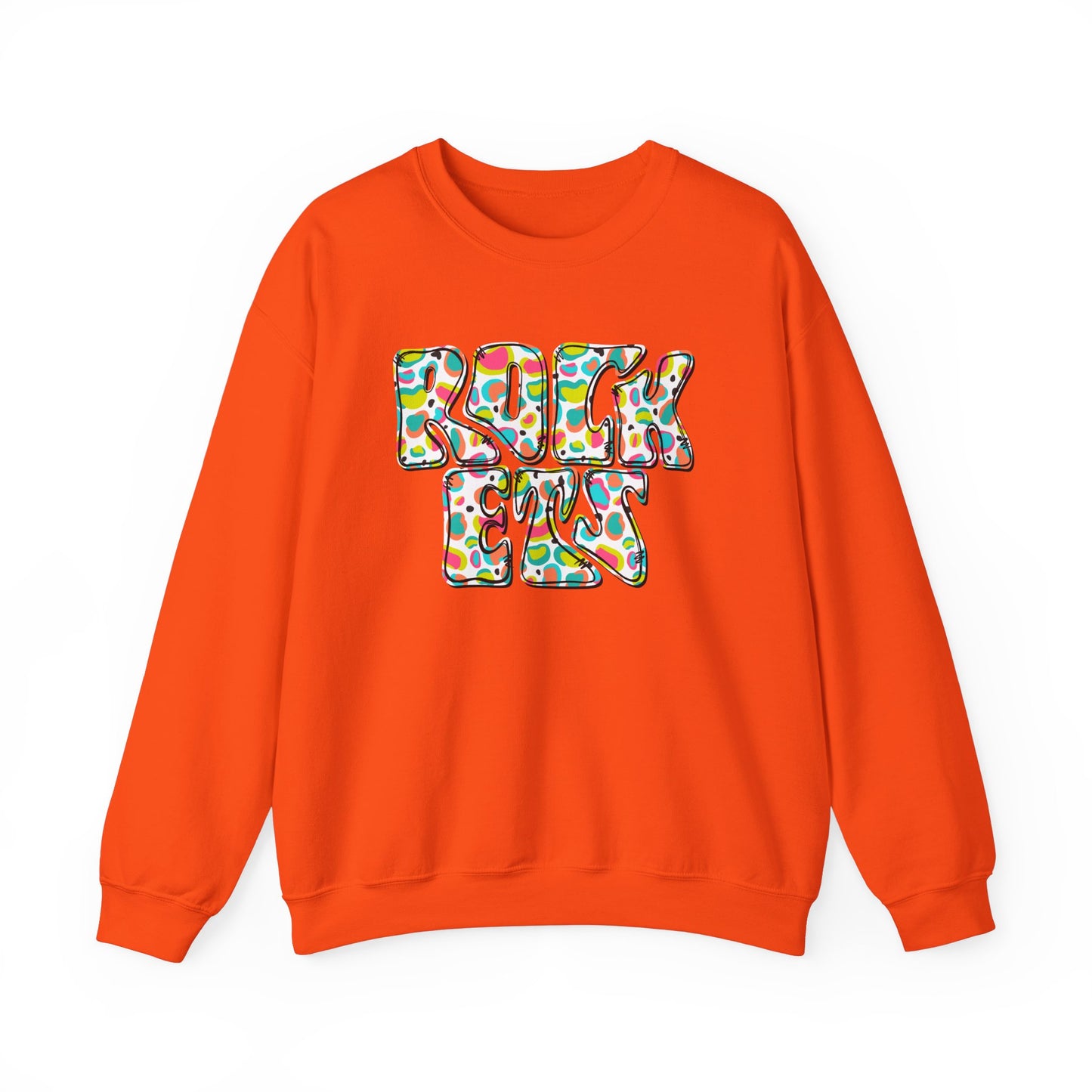 Colorful Rockets- Unisex Heavy Blend™ Crewneck Sweatshirt