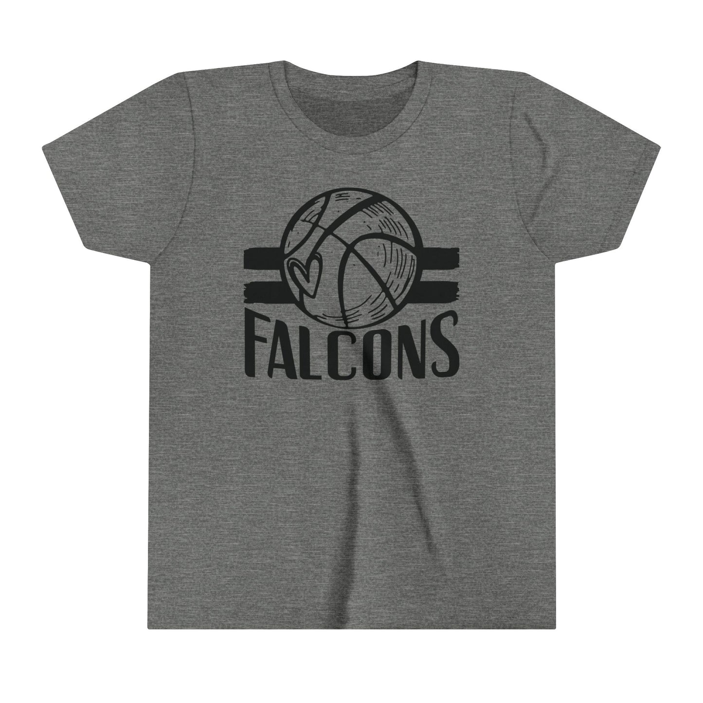 Falcons Basketball Youth Short Sleeve Tee