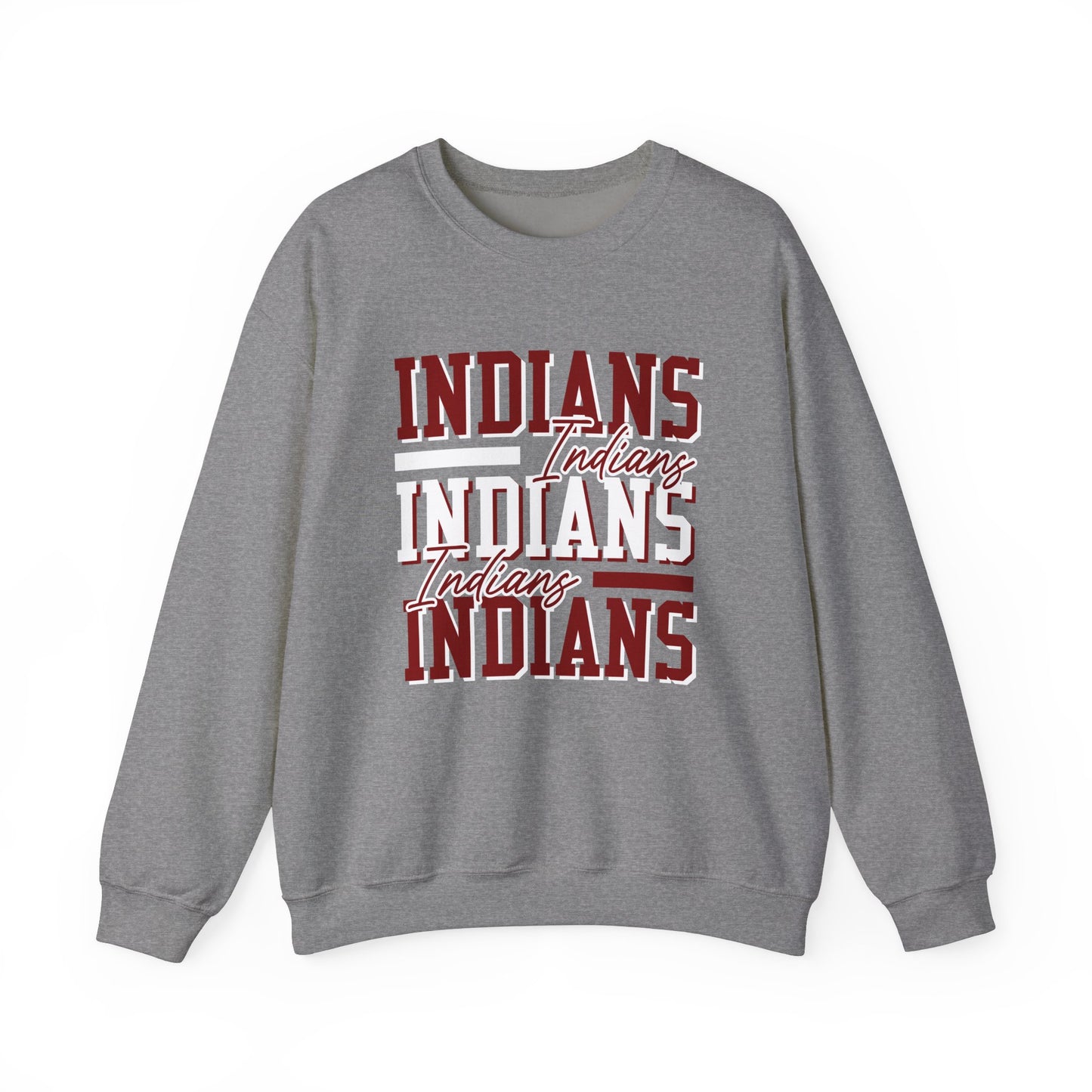 Indians- Unisex Heavy Blend™ Crewneck Sweatshirt
