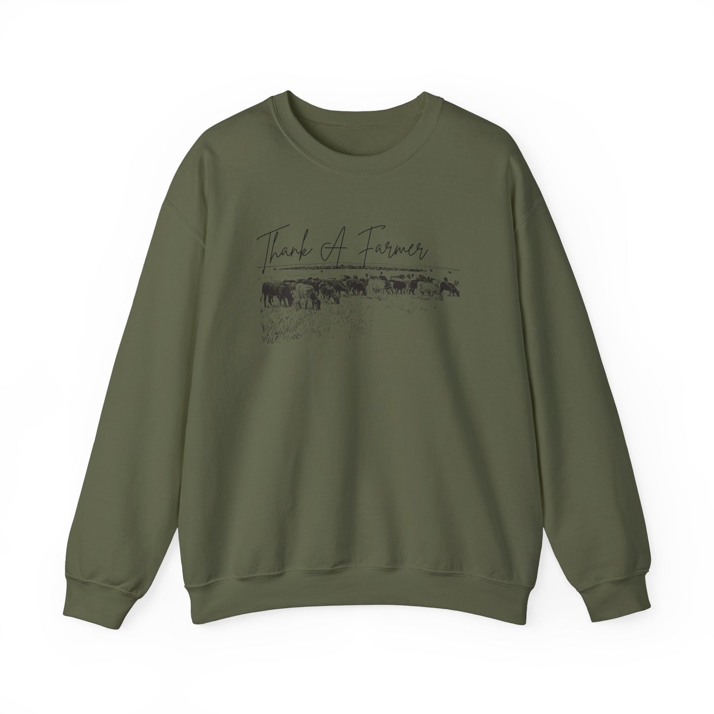Thank A Farmer- Adult Unisex Heavy Blend™ Crewneck Sweatshirt