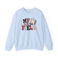 Baseball My Heart Is on That Field- Unisex Heavy Blend™ Crewneck Sweatshirt