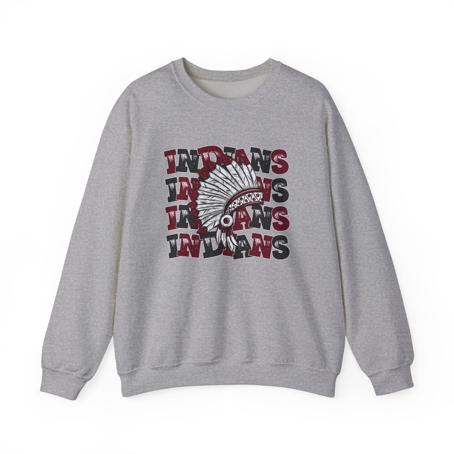 Indians- Unisex Heavy Blend™ Crewneck Sweatshirt
