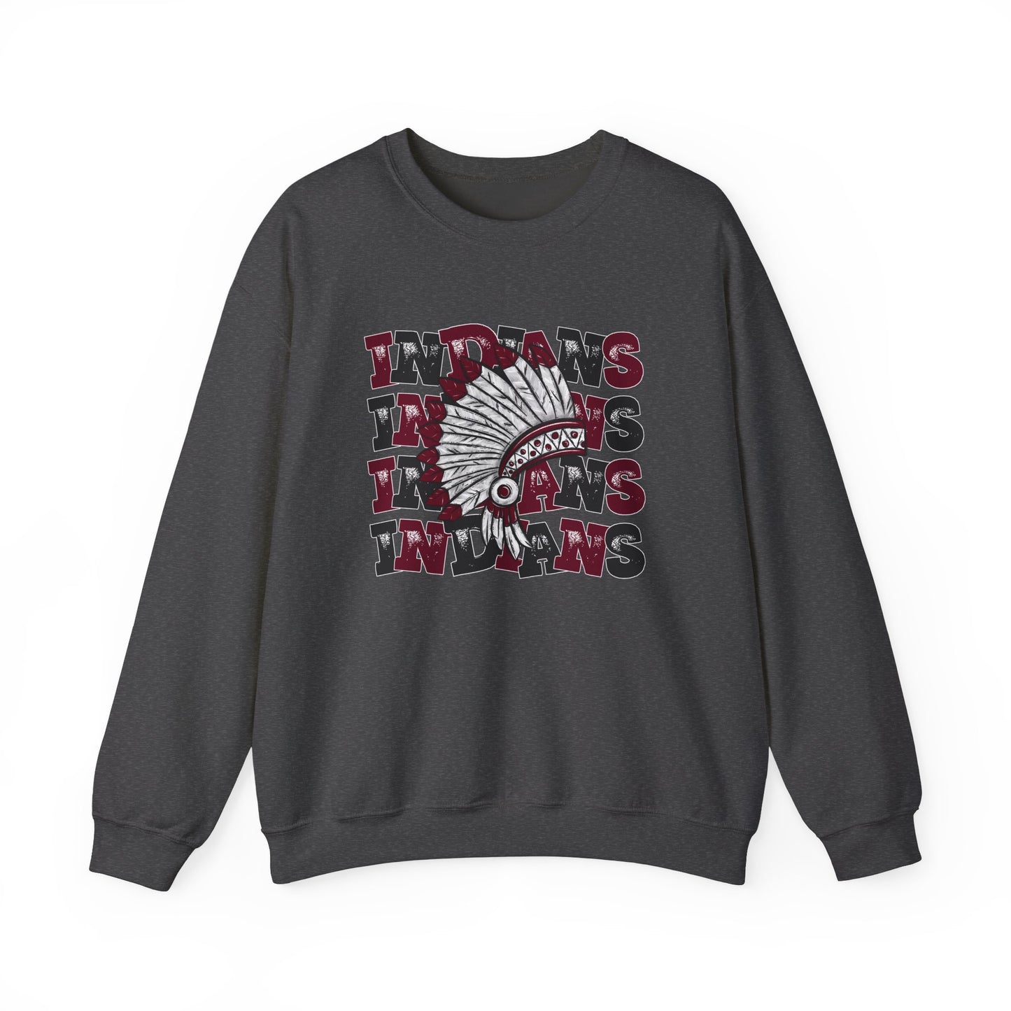 Indians- Unisex Heavy Blend™ Crewneck Sweatshirt