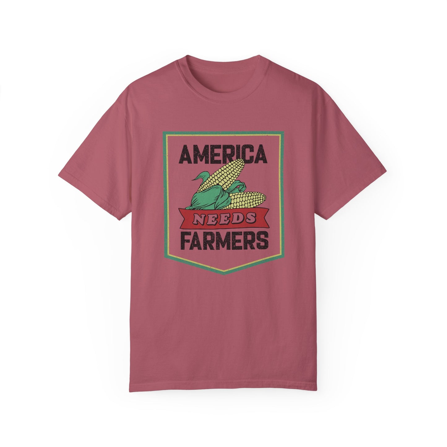 America Needs Farmers-  Comfort Colors- Unisex Garment-Dyed T-shirt