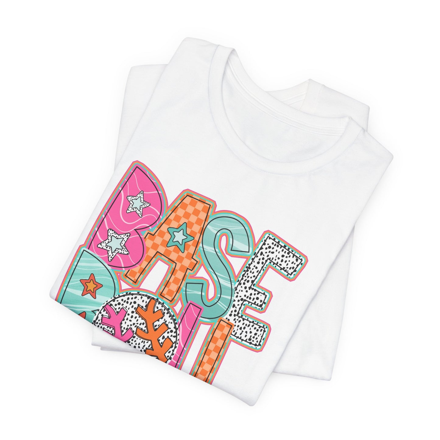 Funky Baseball- Adult Unisex Jersey Short Sleeve Tee