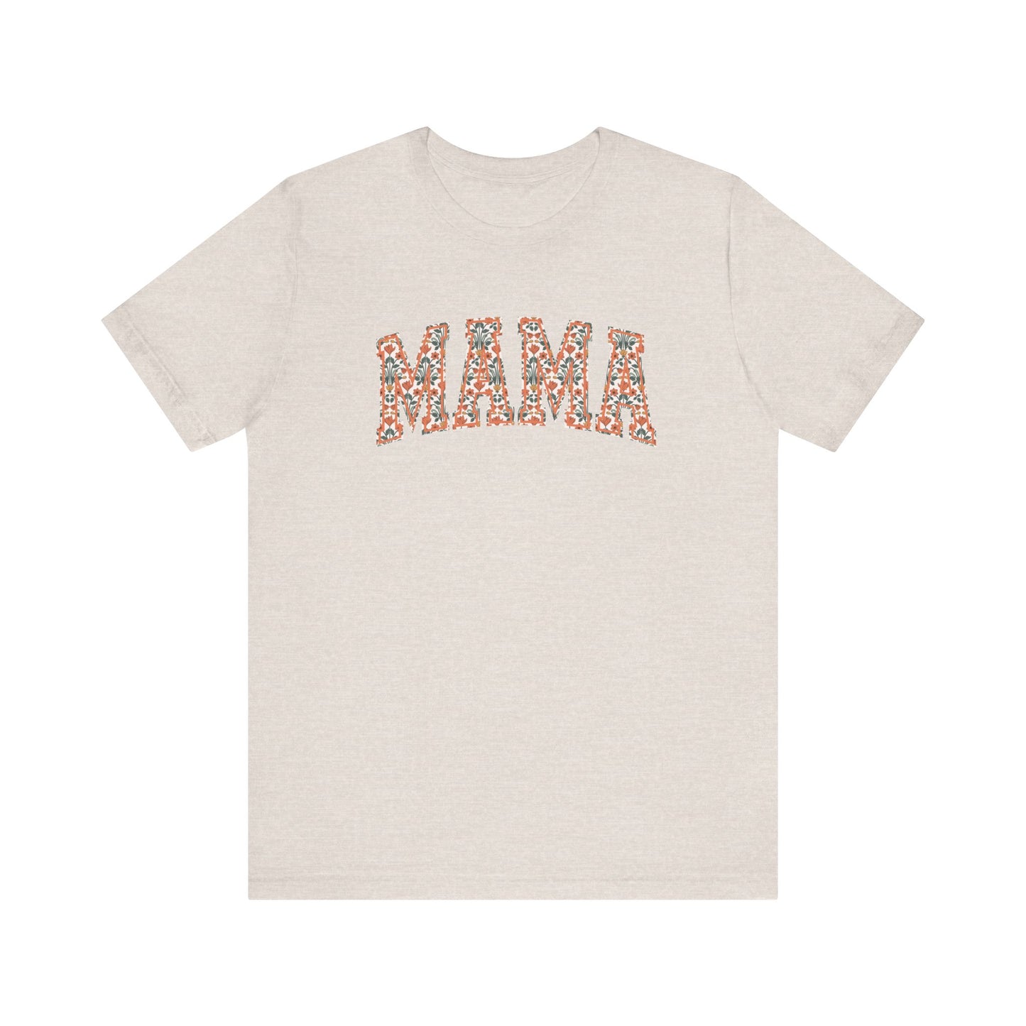 Floral Mama Unisex Jersey Short Sleeve Tee