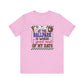 At the Ballpark- Adult Unisex Jersey Short Sleeve Tee